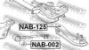 FEBEST NAB-002 Control Arm-/Trailing Arm Bush